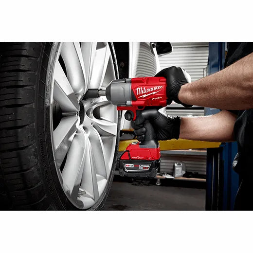 Milwaukee M18 ONE-KEY FUEL 18V Lithium-Ion Brushless Cordless 1/2 in. Impact Wrench with Extended Anvil (Tool-Only)