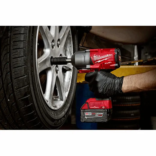 Milwaukee M18 ONE-KEY FUEL 18V Lithium-Ion Brushless Cordless 1/2 in. Impact Wrench with Extended Anvil (Tool-Only)