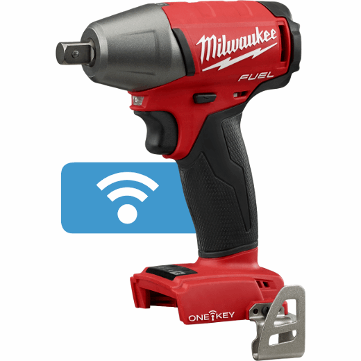 Milwaukee M18 FUEL ONE-KEY 18V Lithium-Ion Brushless Cordless 1/2 in. Impact Wrench w/ Pin Detent (Tool-Only)