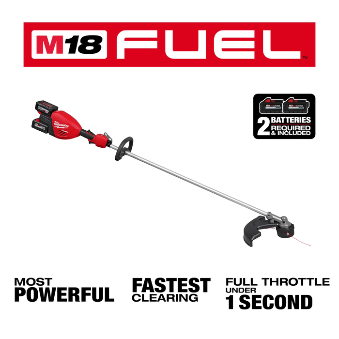 MILWAUKEE M18 FUEL™ 17” Dual Battery String Trimmer Kit