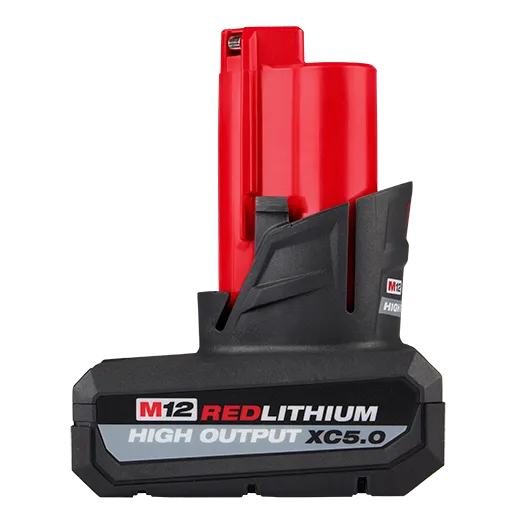 MILWAUKEE M12™ REDLITHIUM™ HIGH OUTPUT™ XC5.0 Battery Pack