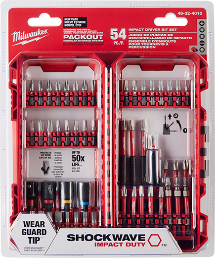 MILWAUKEE SHOCKWAVE Impact Duty™ Driver Bit Set - 54PC