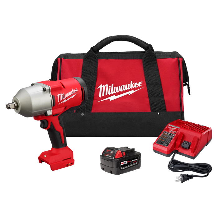 MILWAUKEE M18™ Brushless 1/2" High Torque Impact Wrench w/ Friction Ring Kit