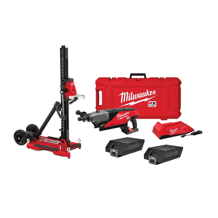 Milwaukee MXF301-2CXS Handheld Core Drill Kit, 790, 1550 rpm Spee