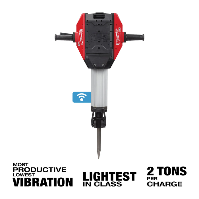 Milwaukee MXF368-1XC Breaker, 1-1/8 in Chuck, Hex Chuck, 1300 bpm, 50 ft-lb Impact Energy