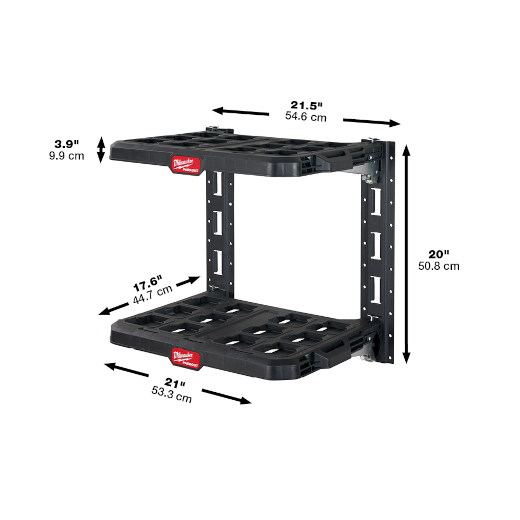 MILWAUKEE - PACKOUT™ 2-Shelf Racking Kit