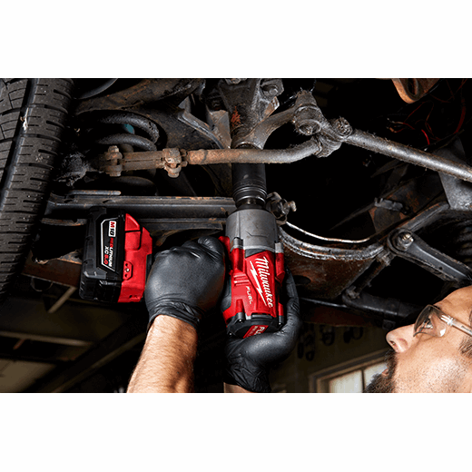 Milwaukee M18 FUEL 18V Lithium-Ion Brushless Cordless 1/2 in. Impact Wrench with Friction Ring (Tool-Only)