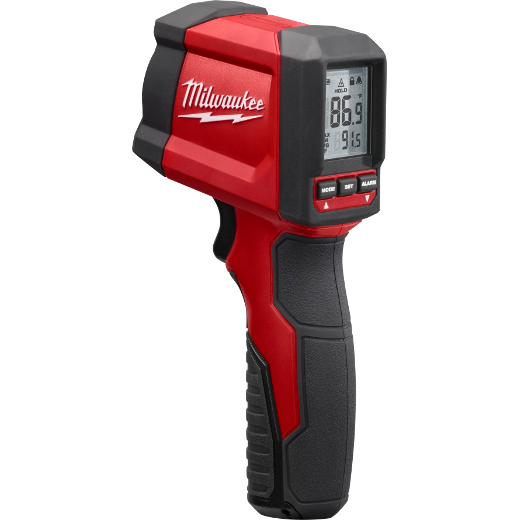 Milwaukee Laser Temperature Gun Infrared 10:1 Thermometer