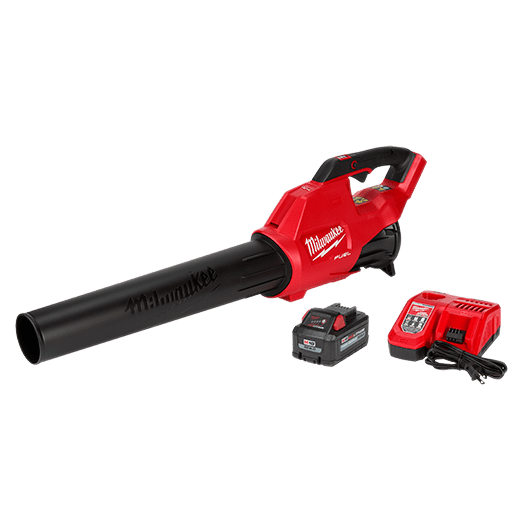 Milwaukee M18 FUEL 120 MPH 450 CFM 18-Volt Lithium-Ion Brushless Cordless Handheld Blower Kit with 8.0 Ah Battery, Rapid Charger