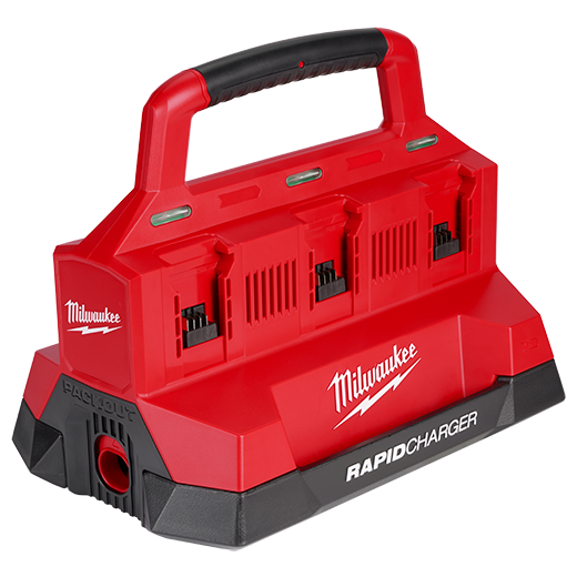 Milwaukee M18 18V Lithium-Ion PACKOUT 6-Port Rapid Charger