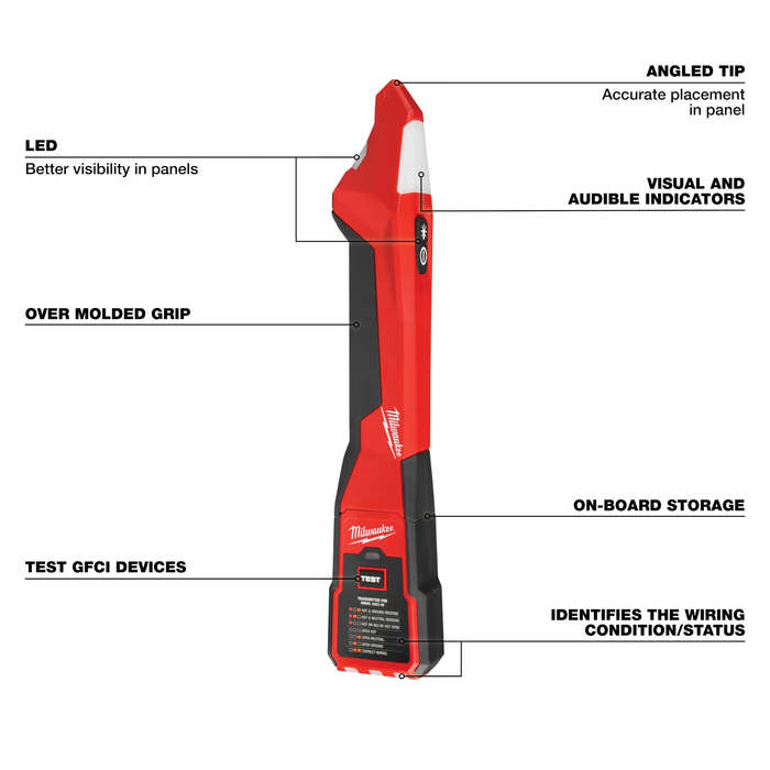 Milwaukee - Circuit Breaker Finder w/LED