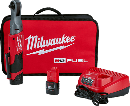 MILWAUKEE - M12™ FUEL™ 3/8" Ratchet 2 Battery Kit