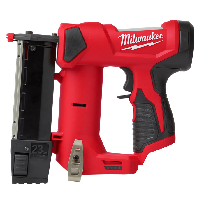 Milwaukee M12 12-Volt 23-Gauge Lithium-Ion Cordless Pin Nailer (Tool-Only)