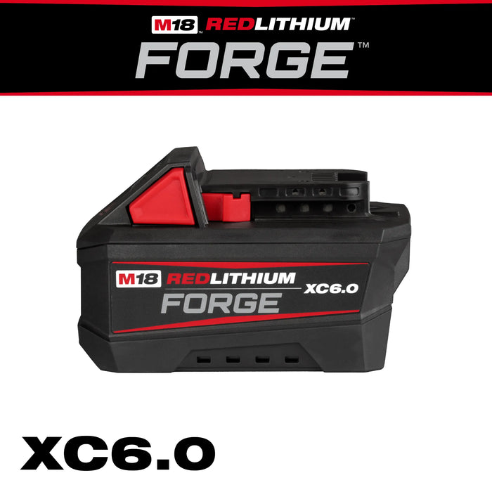 Milwaukee M18 18V Lithium-Ion REDLITHIUM FORGE 6.0 Ah Battery Pack