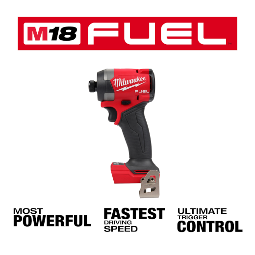 Milwaukee M18 FUEL 18V Lithium-Ion Brushless Cordless 1/4 in. Hex Impact Driver (Tool-Only)