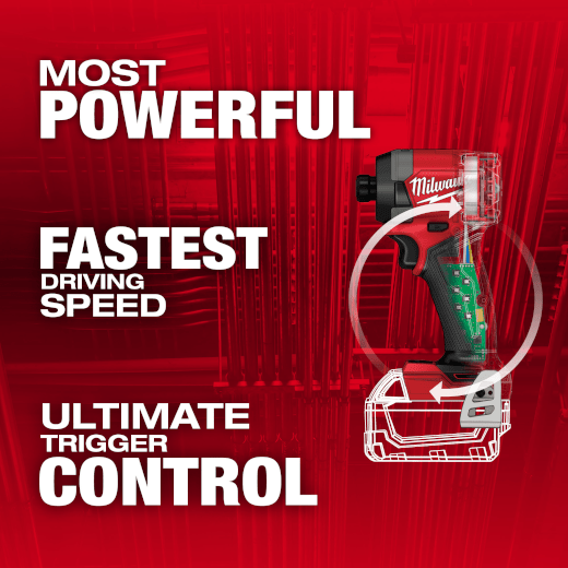 Milwaukee M18 FUEL 18V Lithium-Ion Brushless Cordless 1/4 in. Hex Impact Driver (Tool-Only)