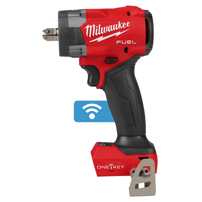 Milwaukee M18 FUEL™ 1/2" Controlled Torque Compact Impact Wrench w/ TORQUE-SENSE™, Pin Detent