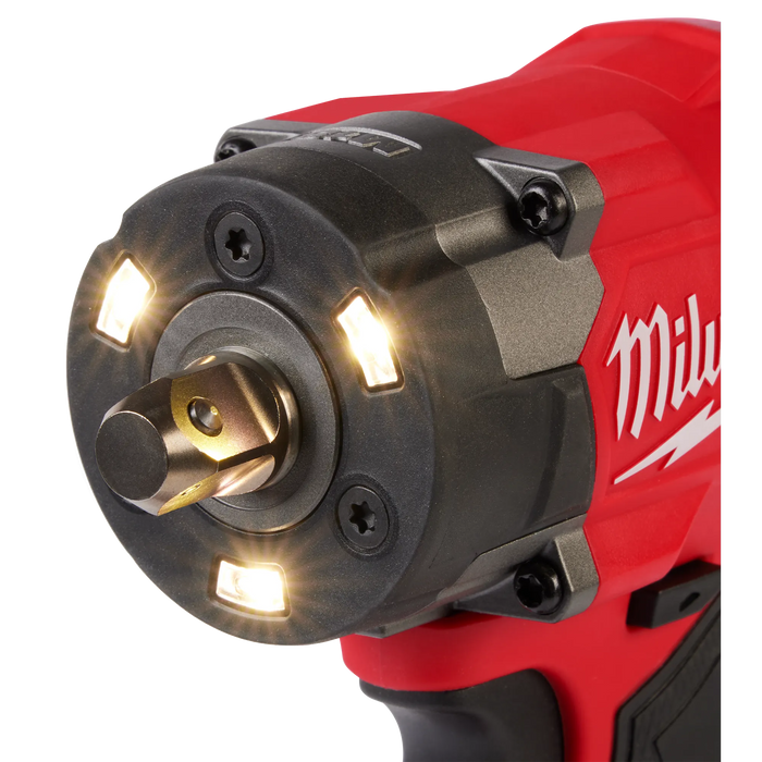 Milwaukee M18 FUEL™ 1/2" Controlled Torque Compact Impact Wrench w/ TORQUE-SENSE™, Pin Detent