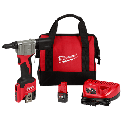 MILWAUKEE M12™ Rivet Tool Kit