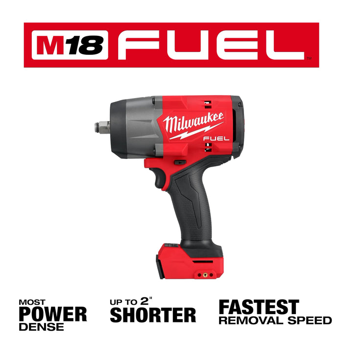 MILWAUKEE - M18 FUEL™ 1/2" HTIW w/ Friction Ring & Grease Gun Combo Kit